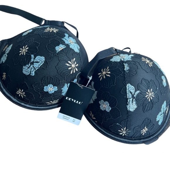 Women’s Push Up Underwire Bra Super Padded T-Shirt Bra Add Two Cups 32 DDD. - Picture 3 of 11